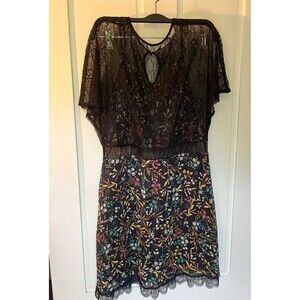 ZARA lace floral Dress